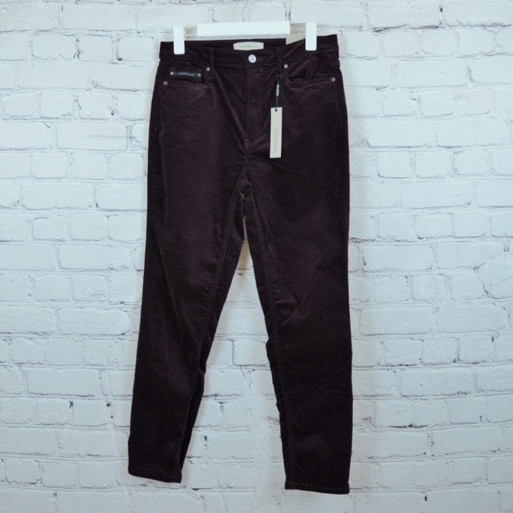 NWT CALVIN KLEIN High Rise Skinny Ankle Pants